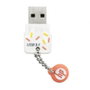HP Pendrive X778W 64GB Naranja
